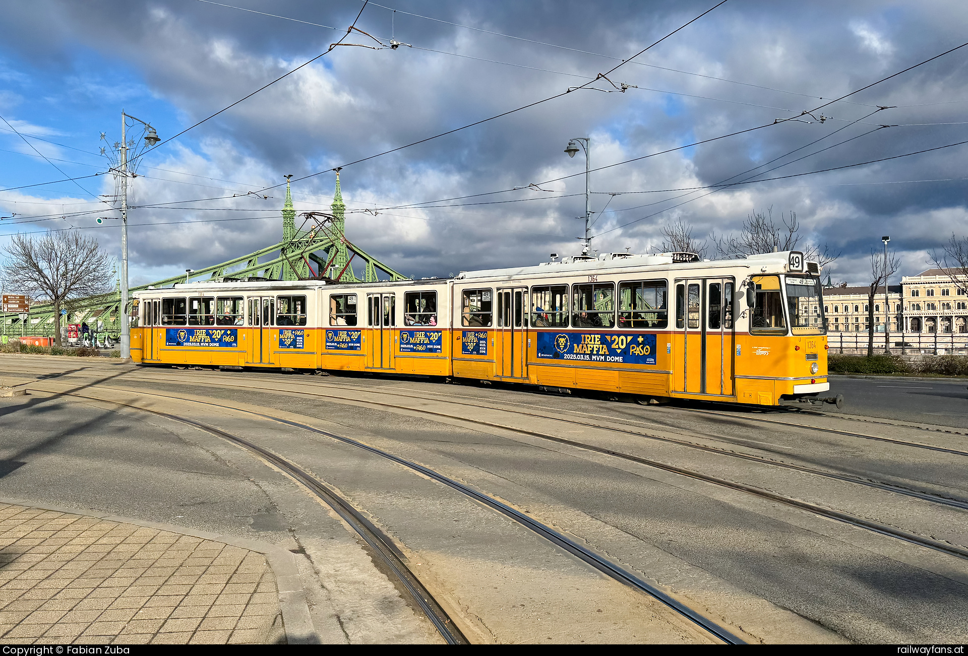 Budapesti Közlekedési Központ 1364 in Budapest Szent Gellert ter  Railwayfans