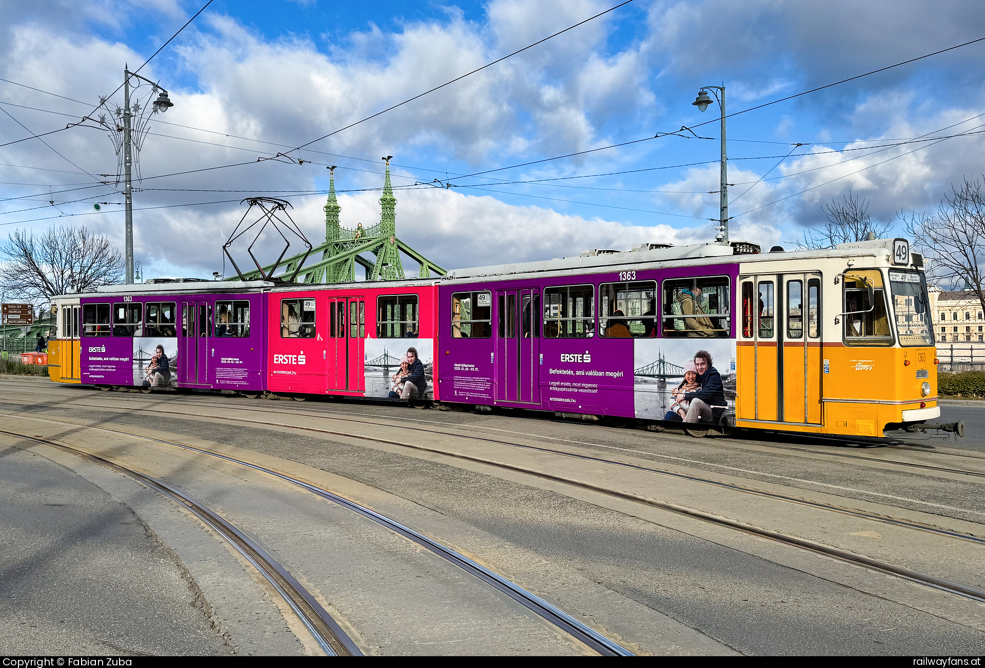 Budapesti Közlekedési Központ 1363 in Budapest Szent Gellert ter  Railwayfans