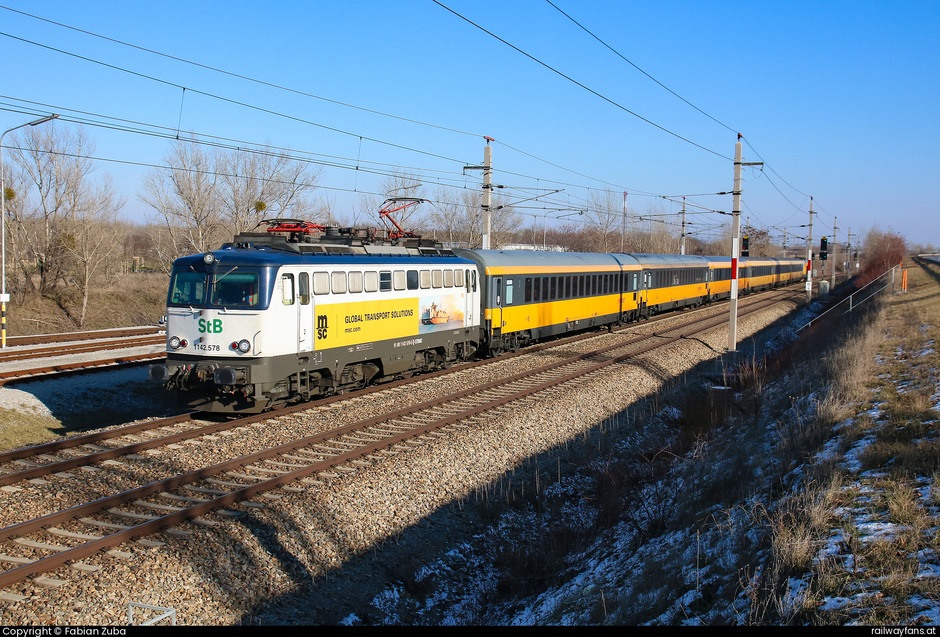 StB 1142 578 in B9 mit dem RGJ 1034  Railwayfans