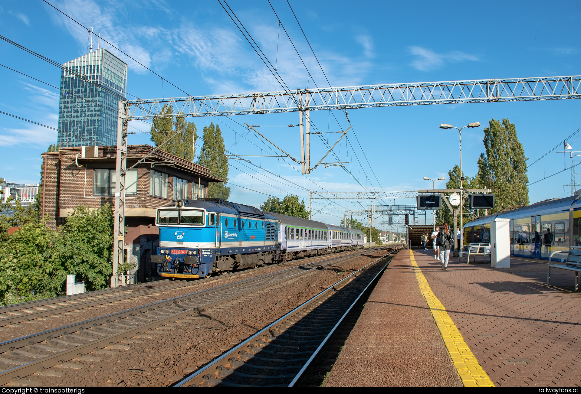 České dráhy 754 026 in Trubadurów - CD 754 026 on PKPIC spotted in Gdańsk Politechnika   Railwayfans