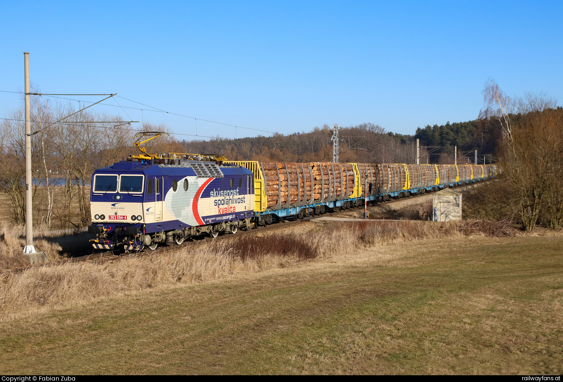 ZSSK Cargo 363 094 in Milikovice  Railwayfans