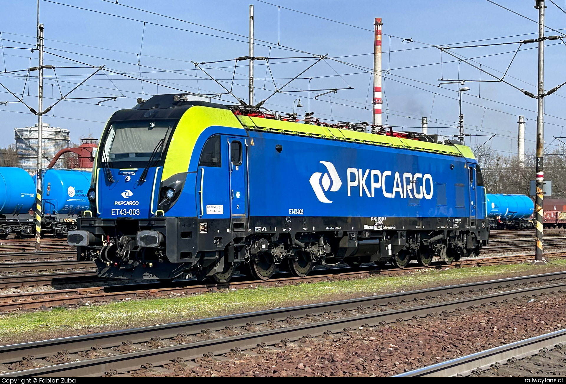 PKP Cargo ET43-003 in Ostrava hl.n.  Railwayfans