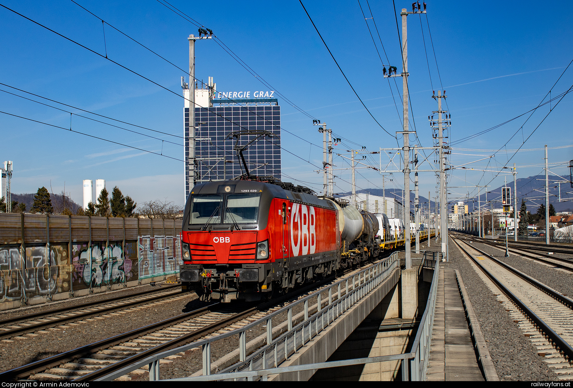 ÖBB 1293 029 in Don Bosco  Railwayfans