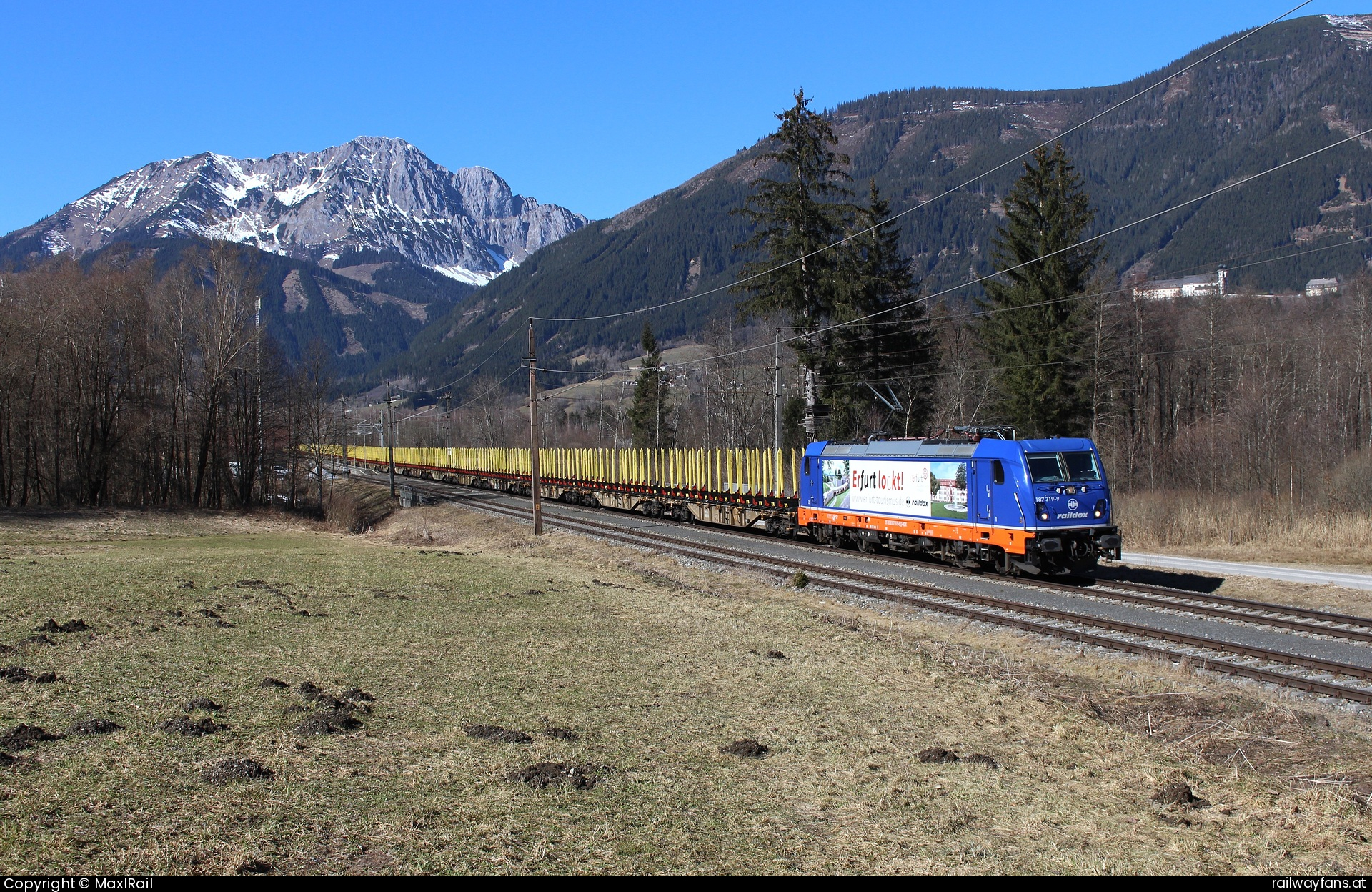 Raildox 187 319 in Frauenberg an der Enns - Die 