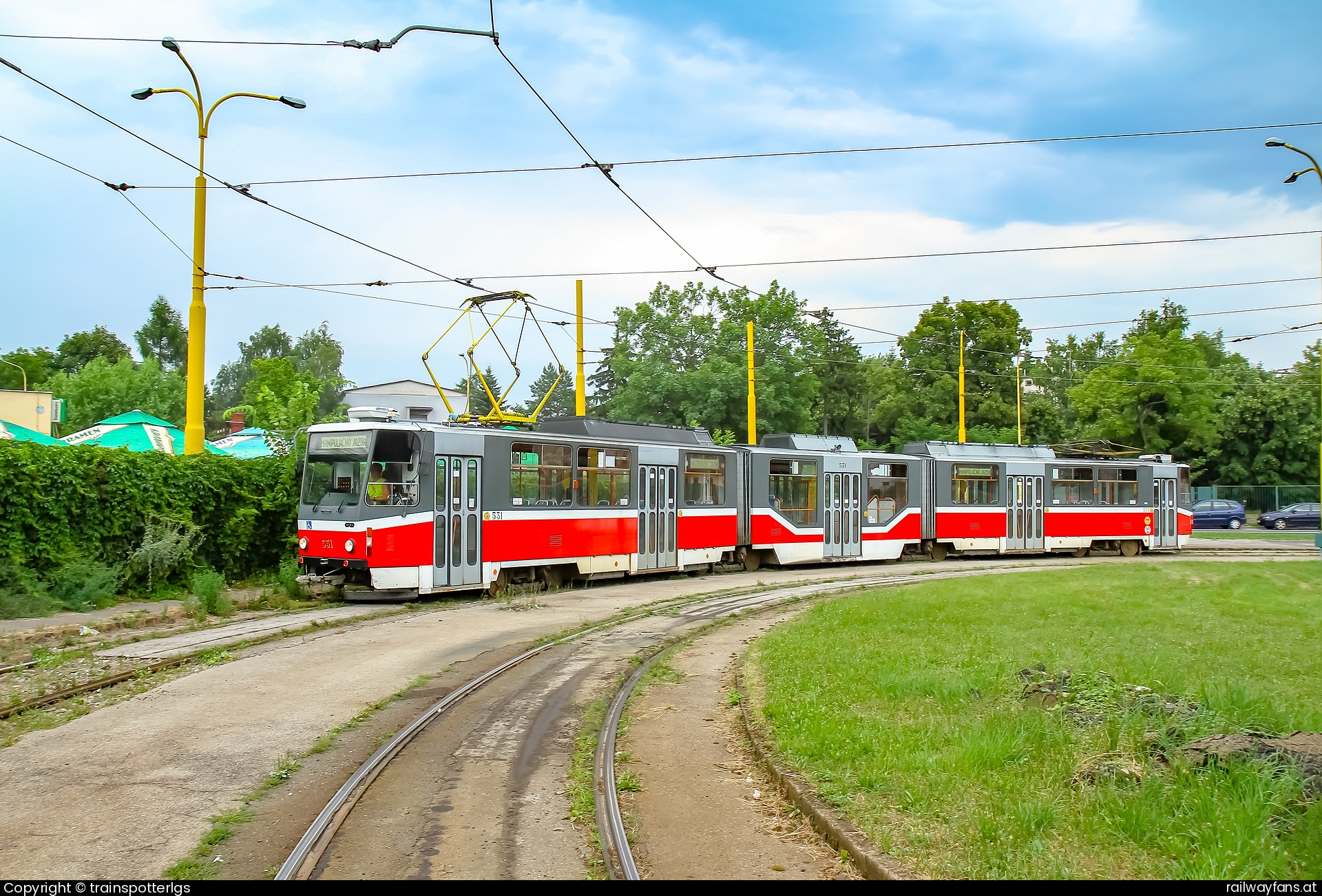 dpmk 531 in Kavečianska cesta - DPMK 531 spotted in Havlíčkova   Railwayfans