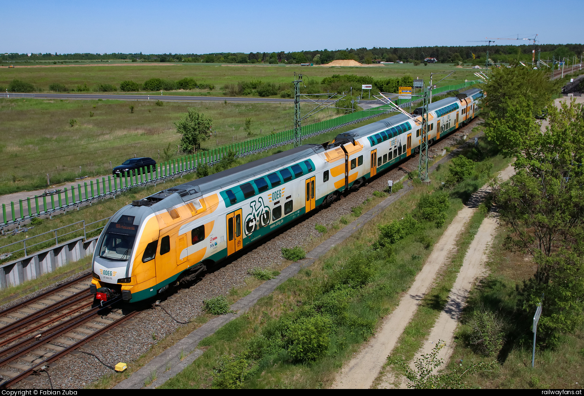 ODEG 445.113 in Waltersdorf  Railwayfans