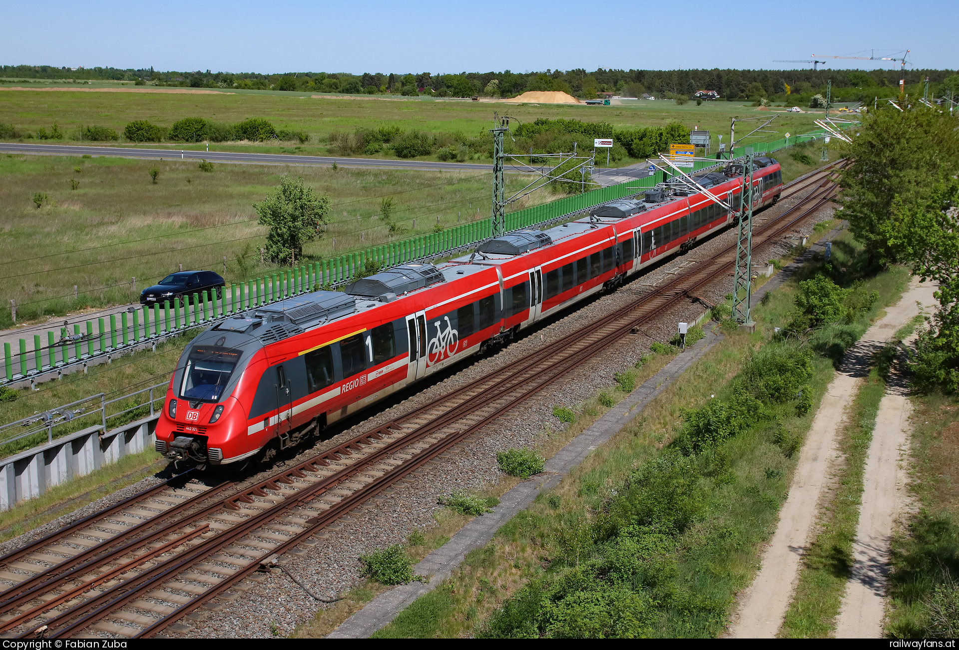 DB Regio 442 321 in Waltersdorf  Railwayfans