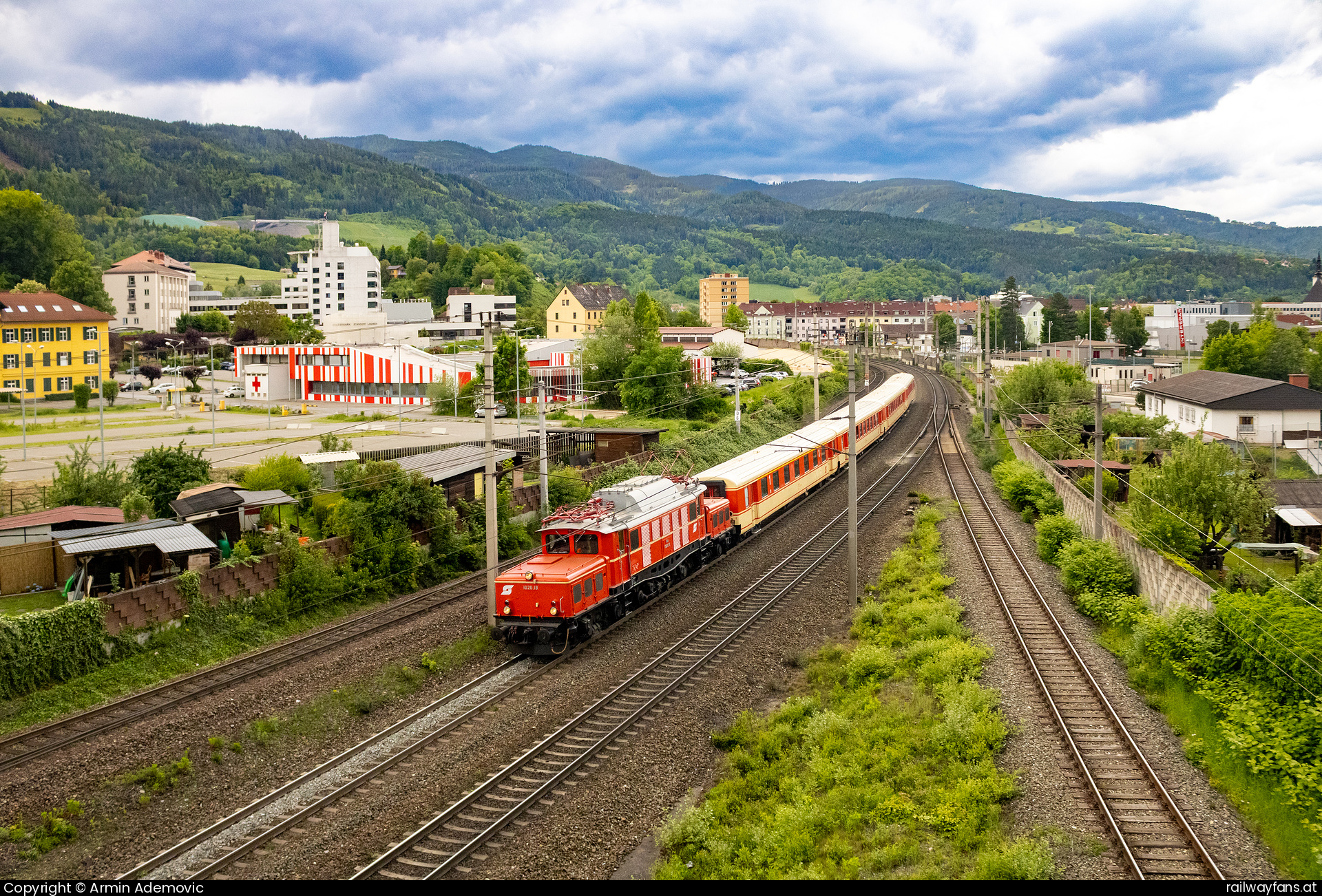 EBFL 1020 018 in Leoben Kronprinz Rudolf-Bahn Railwayfans