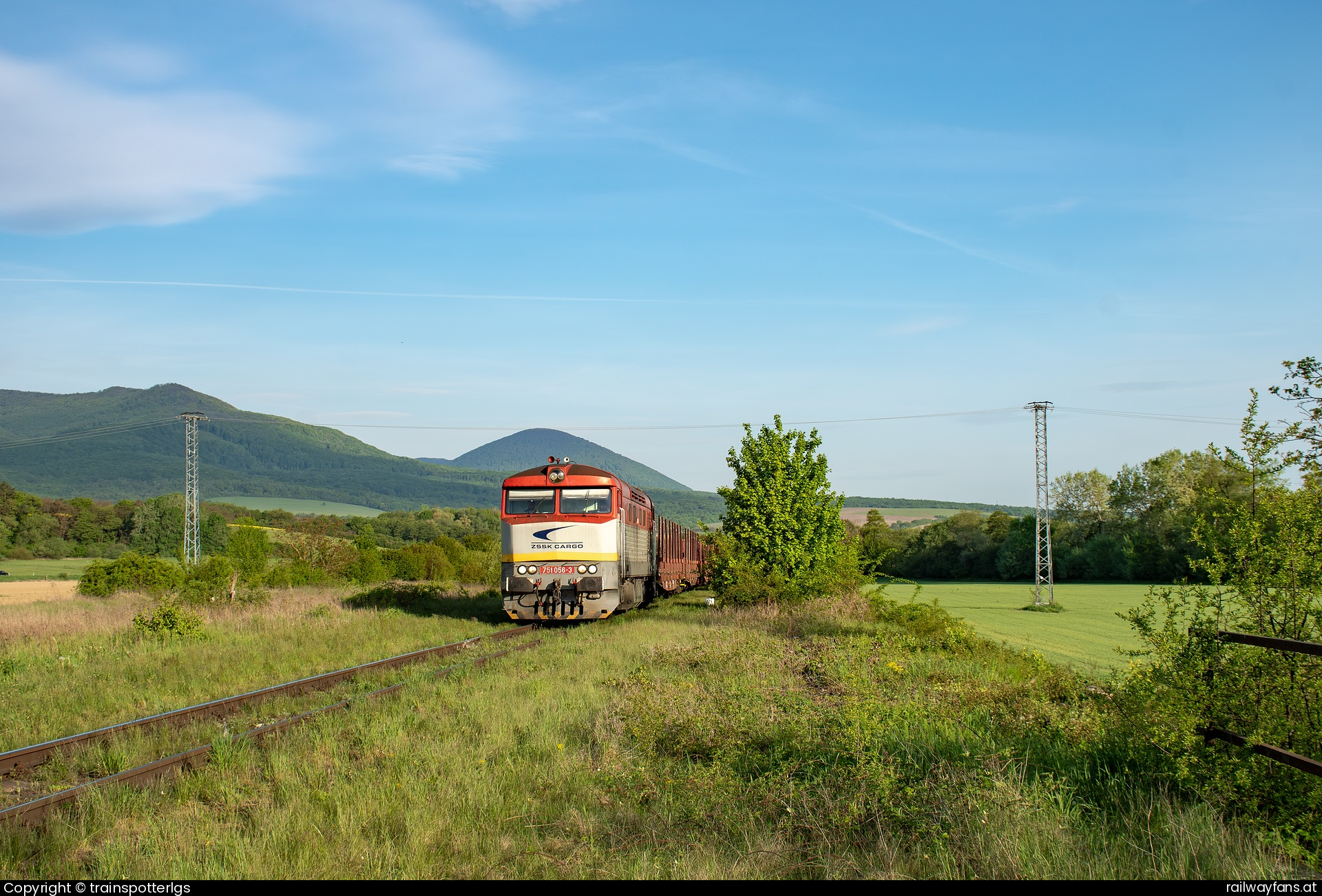 ZSSK Cargo 751 056 in Soľ - ZSSKC 751 056 spotted in Soľ   Railwayfans