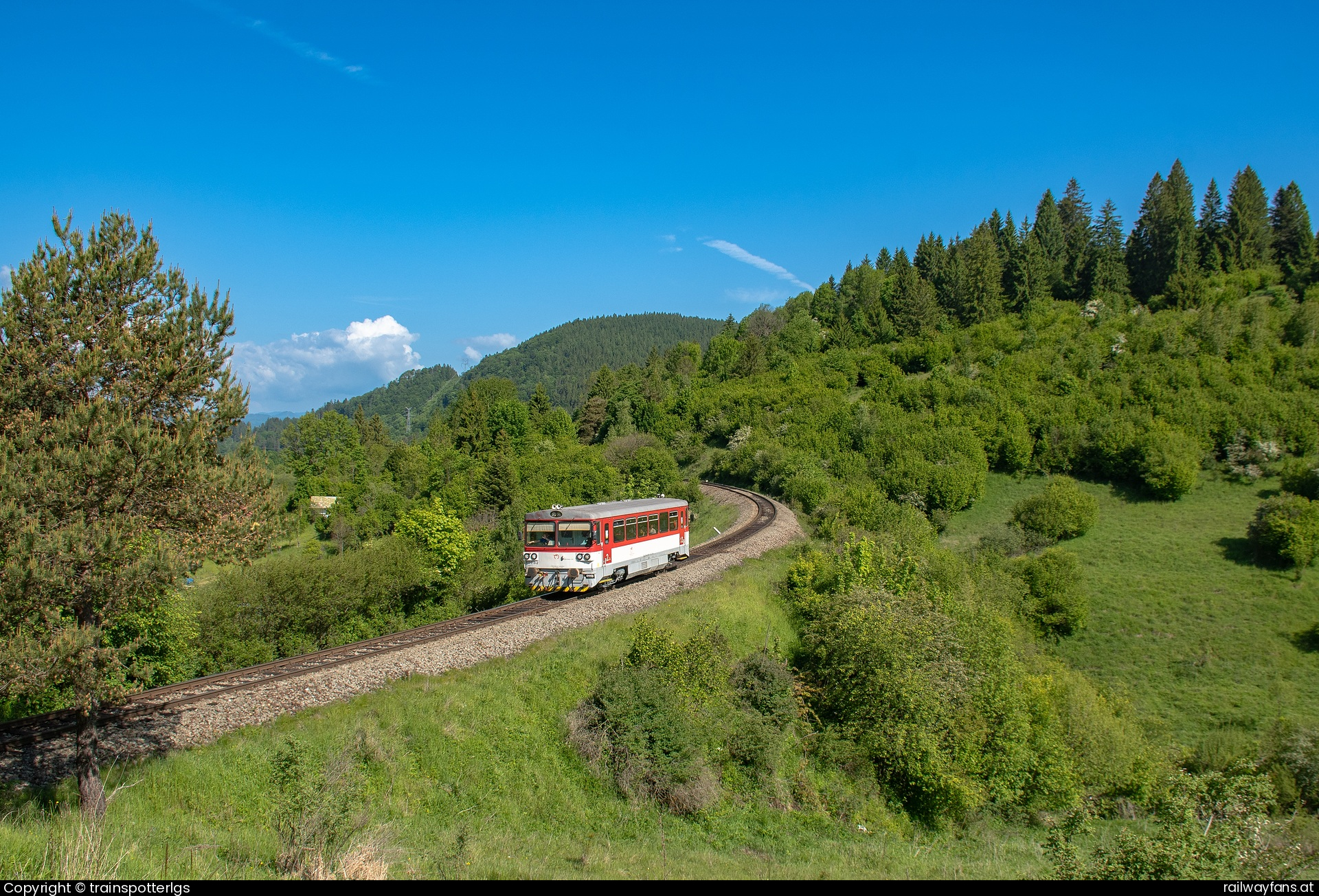 ZSSK 812 019 in Turček - ZSSK 812 019 spotted in Turcek   Railwayfans