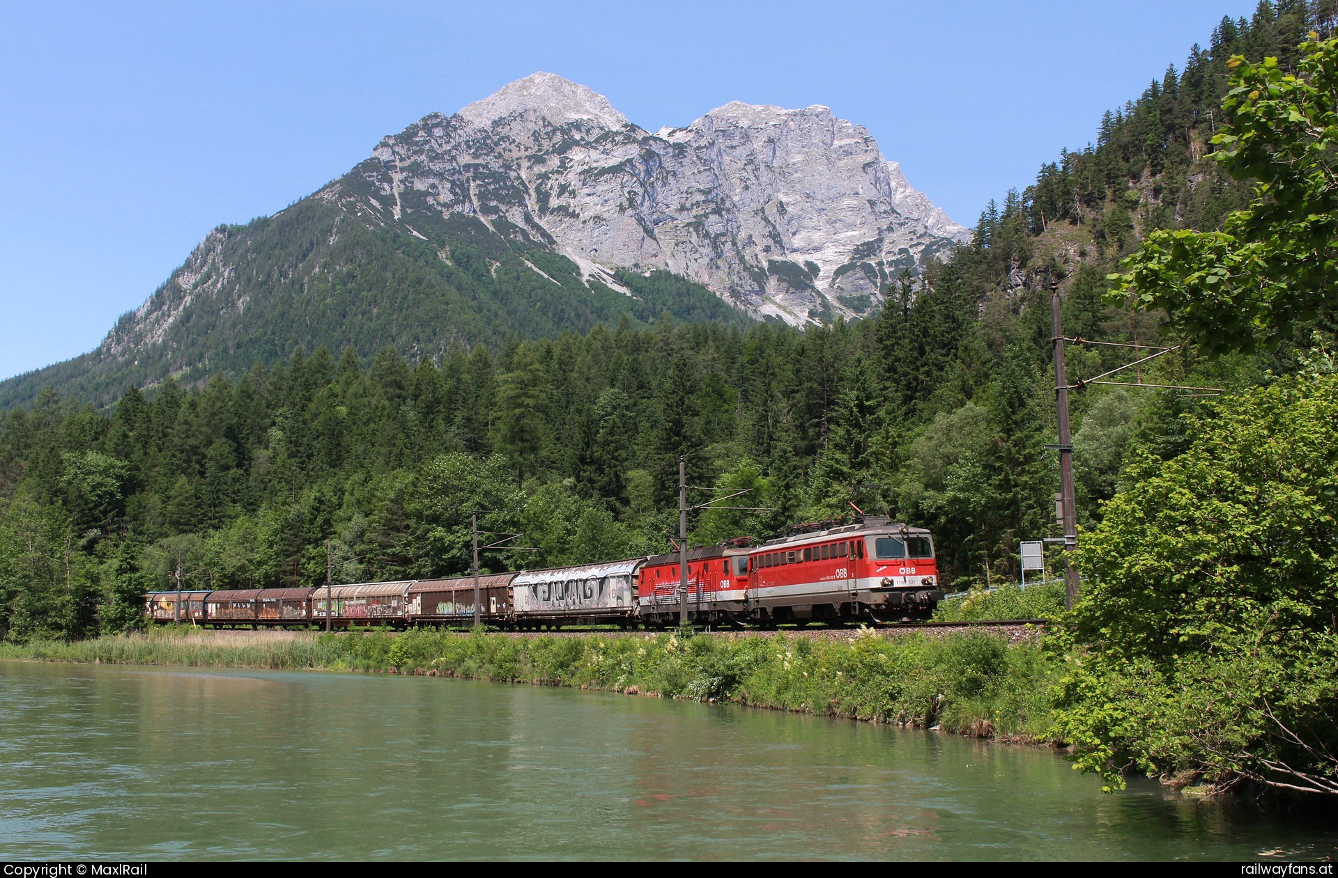 ÖBB 1142 632 in Gstatterboden - Am 6.6.2025 brachten die 1142 632 