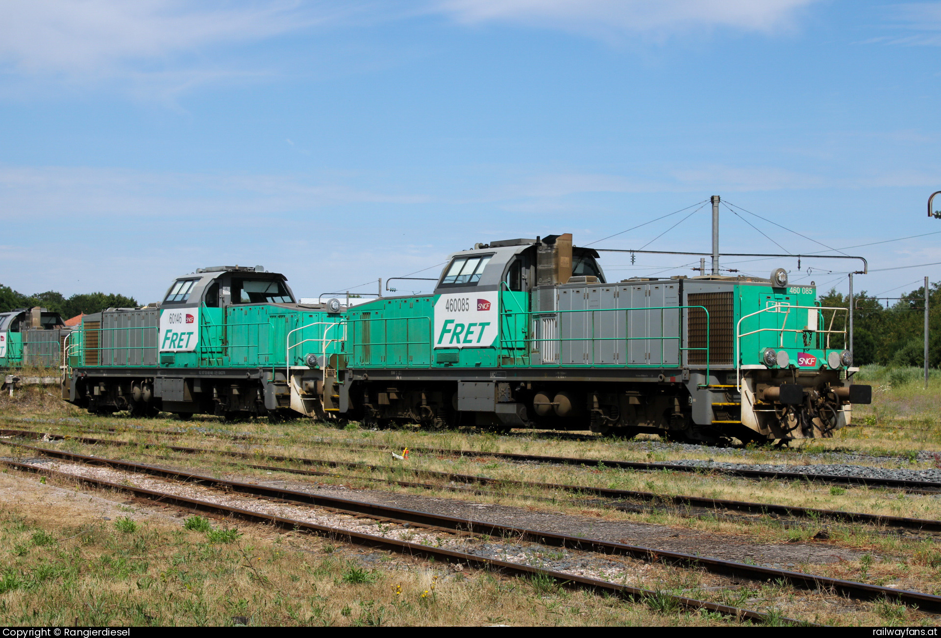 SNCF 460085 in Blainville-Damelevières - 460085 und 460146 im Bahnhof Blainville-Damelevières   Railwayfans