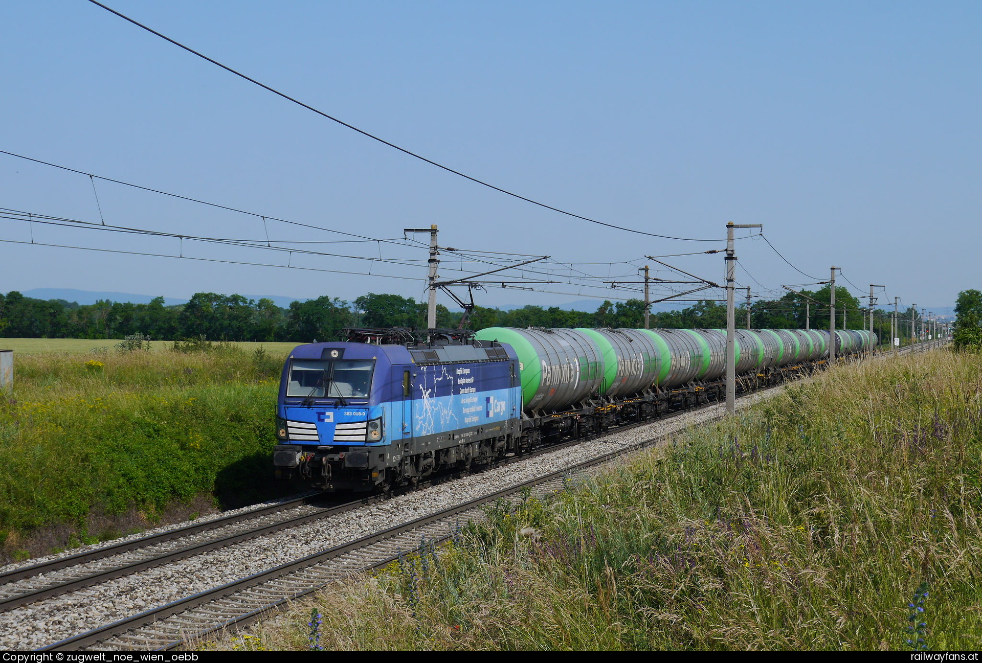 CD Cargo 383 008 in Himberg Ostbahn Railwayfans