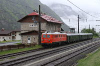 1110 505 Pro Bahn Vorarlberg Arlbergbahn Braz Bahnhofsbild SLP 14485 Railwayfans