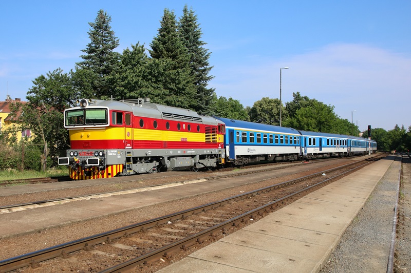 754.075 České dráhy Uherske Hradiste     Railwayfans