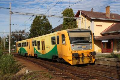 914.146 České dráhy Ceske Budejovice - Summerau     Railwayfans