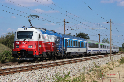 České dráhy 380 004 in Wien