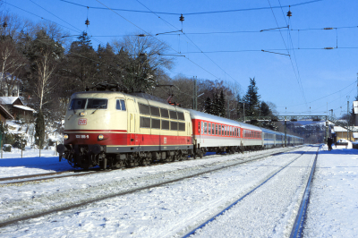 DB Fernverkehr AG 103 185 in Tullnerbach - Pressbaum