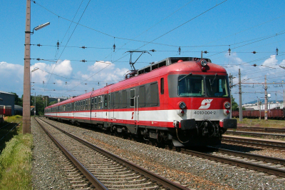 4010 004 ÖBB Südbahn | Wien Hbf -  Spielfeld Straß Freie Strecke EC550 Wien Matzleinsdorf  Railwayfans