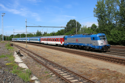 380 018 České dráhy Praha - Bohumin Lipnik nad Becvou    Railwayfans