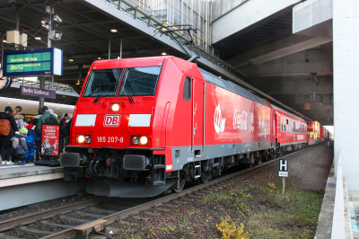 DB Cargo AG 185 207 in Berlin Südkreuz