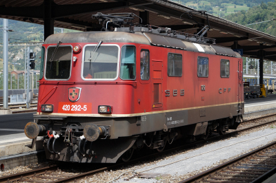 420 292 SBB Simplonbahn Brig    Railwayfans