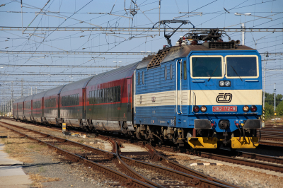 362 172 České dráhy Praha hl.n. - Wien Hbf. Breclav    Railwayfans