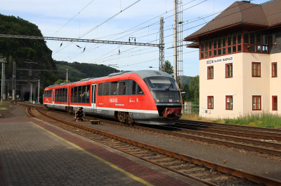 DB Regio 642 038 in Decin hl.n.