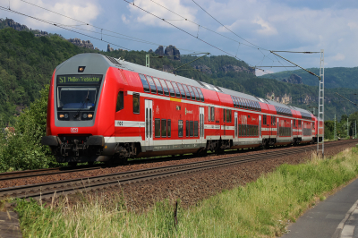 8681 091 DB Regio AG Dresden - Decin (Elbtalbahn) Krippen    Railwayfans