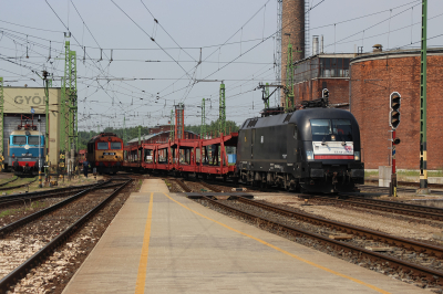 182 563 MRCE Hegyeshalom - Budapest (Raaber Ostbahn) Györ    Railwayfans