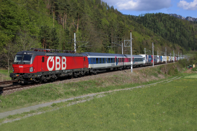 1293 175 ÖBB Südbahn | Wien Hbf -  Spielfeld Straß Pernegg    Railwayfans
