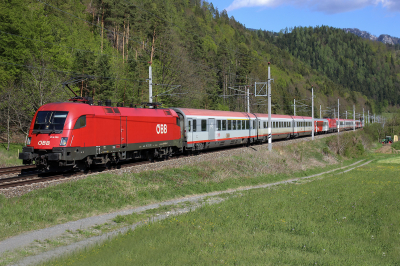 1016 050 ÖBB Südbahn | Wien Hbf -  Spielfeld Straß Pernegg    Railwayfans
