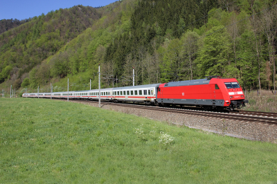 101 063 DB Fernverkehr AG Südbahn | Wien Hbf -  Spielfeld Straß Pernegg    Railwayfans