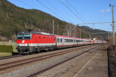 1144 283 ÖBB Leoben Hbf - Selzthal Seiz    Railwayfans