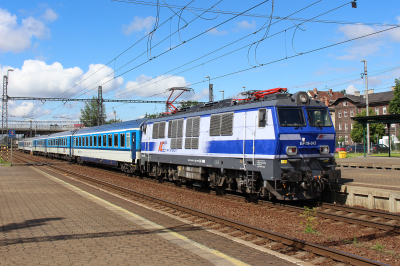 EP09 043 PKP Intercity Chalupki - Bohumin Bohumin  Bahnhofsbild  Railwayfans