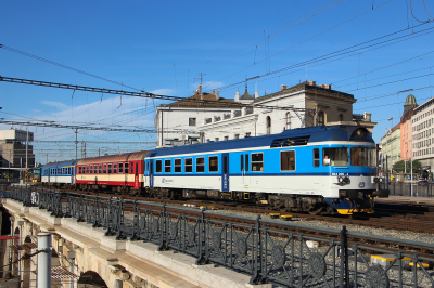 České dráhy 854 209 in Brno hl.n.