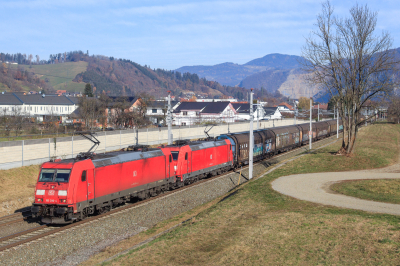 185 290 DB Cargo AG Südbahn | Wien Hbf -  Spielfeld Straß Freie Strecke  Kleinstübing  Railwayfans