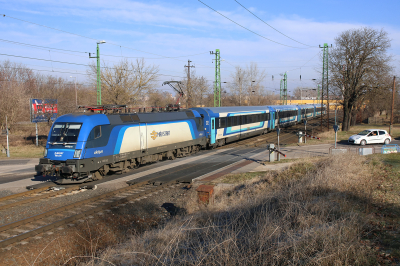 182 574 MAV Rail Tours Hegyeshalom - Budapest (Raaber Ostbahn) Komarom IC 924 Bahnhofsbild  Railwayfans