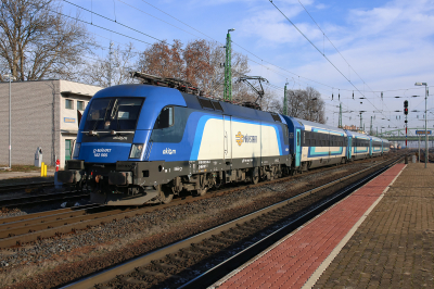 182 565 MAV Rail Tours Hegyeshalom - Budapest (Raaber Ostbahn) Komarom IC 934 Bahnhofsbild  Railwayfans