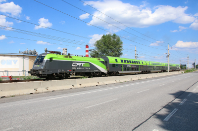 ÖBB 1016 014 in Hainburger Straße