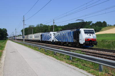 189 914 Lokomotion Passauerbahn | Linz Hbf - Passau Hbf Freie Strecke  Haiding  Railwayfans