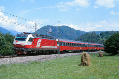 1822 001 ÖBB Pustertalbahn Freie Strecke 4604 Vandoies - Vintl  Railwayfans