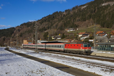ÖBB 1144 260 in Thalheim-Pöls mit dem RJ 536