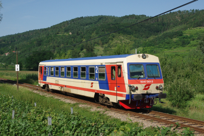 5047 001 ÖBB Kamptalbahn | Hadersdorf am Kamp - Sigmundsherberg Freie Strecke 6224 Schönberg-Neustift  Railwayfans