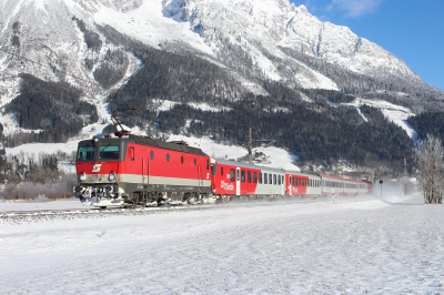 1144 283 ÖBB  Niederöblarn  Bahnhofsbild  Railwayfans