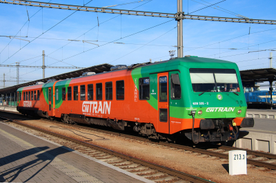 GW Train Regio 628 335 in Ceske Budejovice