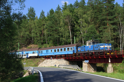 210 052 České dráhy  Freie Strecke  Prackenbach  Railwayfans