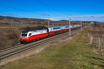 ÖBB 1116 181 in Großhaarbach mit dem REX 2331