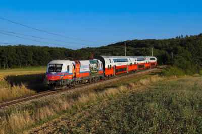470 002 MÁV-START  Freie Strecke REX 2118 Klein-Meiseldorf  Railwayfans