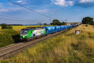 193 736 SETG Ostbahn | Wien Hbf - Hegyeshalom Freie Strecke SGAG 46184 Gramatneusiedl  Railwayfans